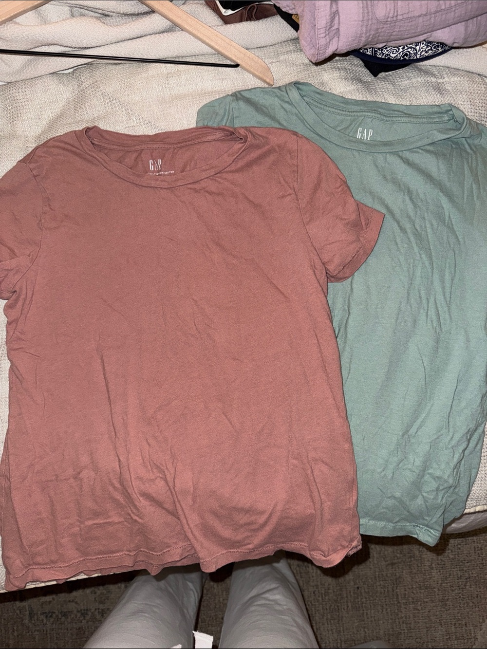 Bundle- GAP organically grown cotton tees
